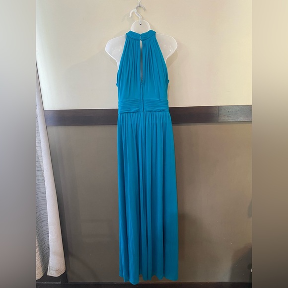 David’s Bridal Teal Bridesmaids Dress - Picture 4 of 6
